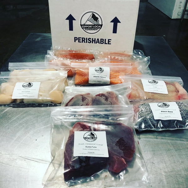 buy fresh fish box Local's Delight" Ocean Box - Fresh Seafood Delivery